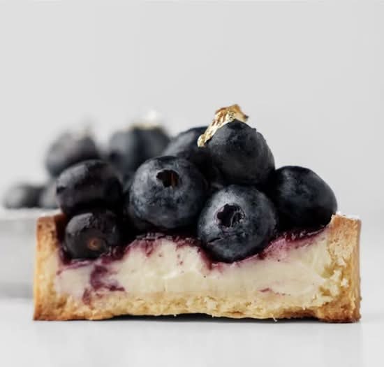 Blueberry Cream Cheese Tart