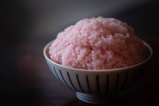 Healthy Pink Sushi Rice