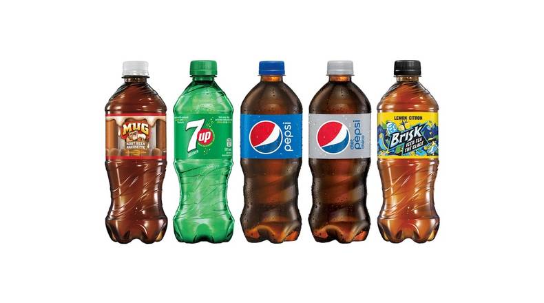 Emballage de 4 bouteille de boisson gazeuse / 4-pack of bottle pop (591ml)