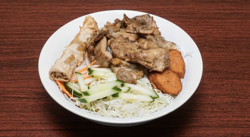 401. House Special Vermicelli - Thit, Ga, Cha Gio, and Nem Nuong