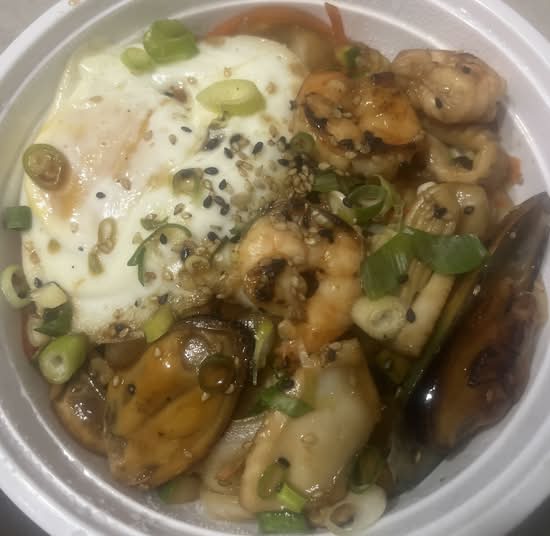 Fruit de mer / Seafood (Bibimbap)