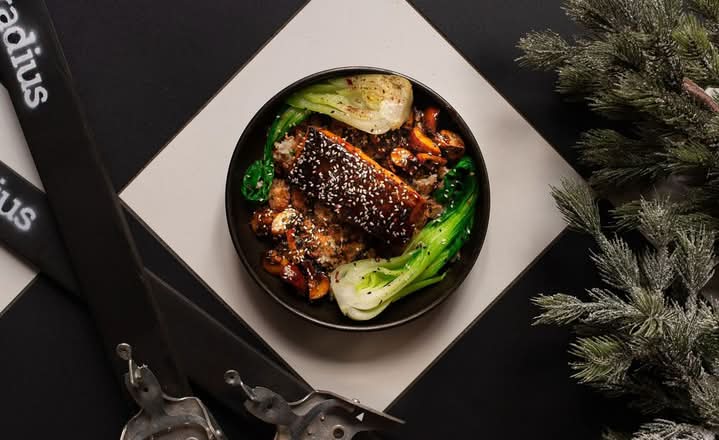 Miso Honey Glazed Salmon