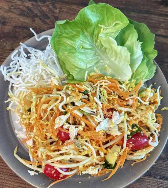 Chicken Lettuce Wrap