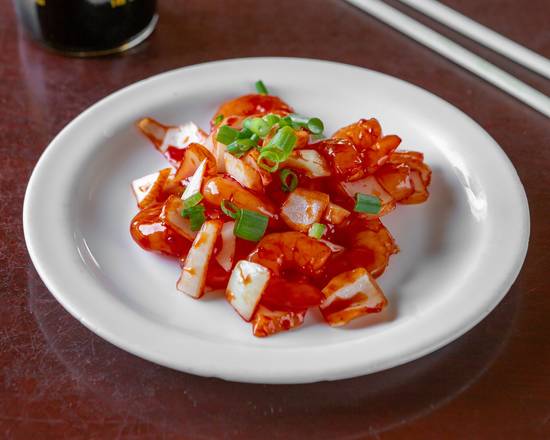69. Crevettes Szechuanais / Szechuan Shrimp