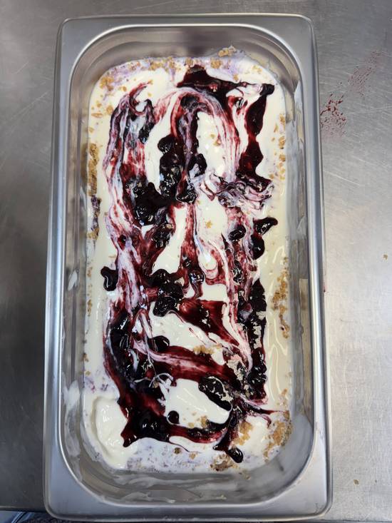 Blueberry cheesecake