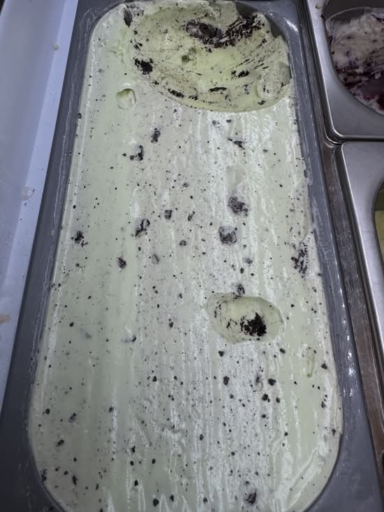 Mint chocolate cookie