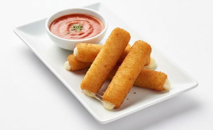 Mozzarella Sticks -4 Pcs