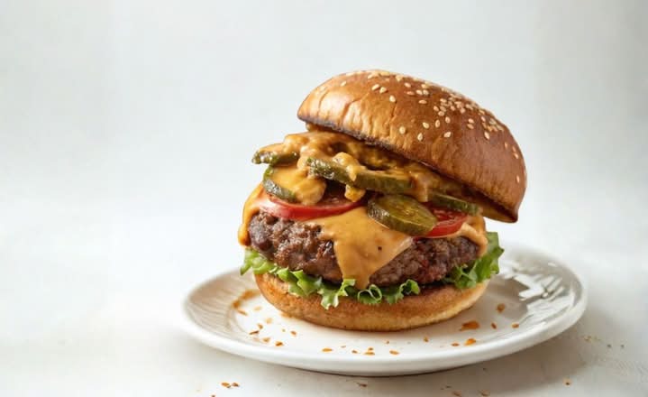 Spicy Beef Burger