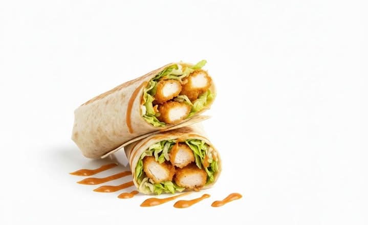 Spicy Crispy Chicken Wrap