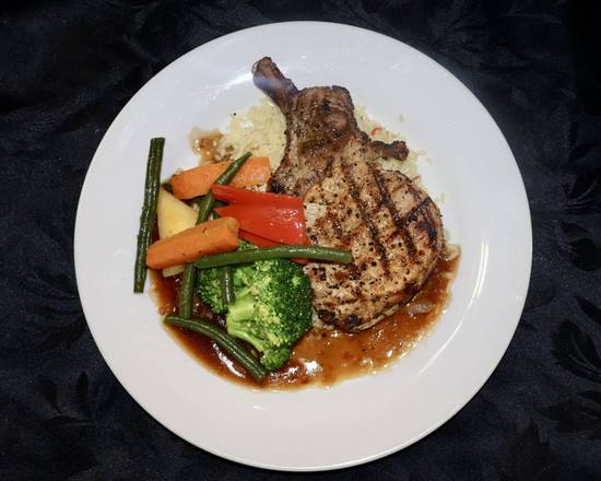 Grilled Rosemary Pork Chop