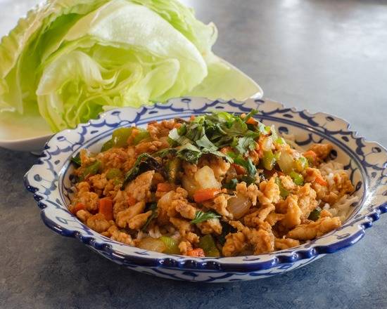 Chicken Lettuce Wrap