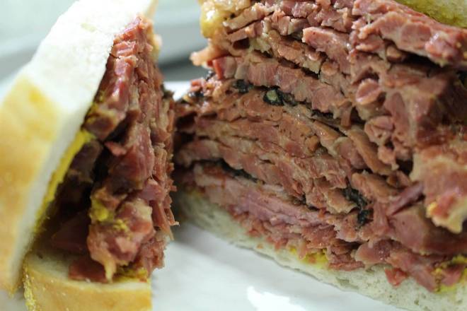 sandwich viande fumée / Smoked meat