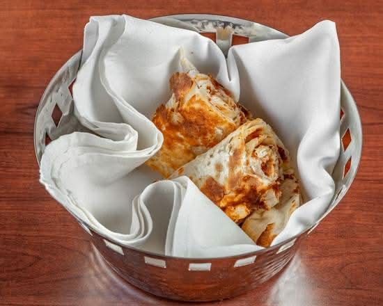 Folded Butter Naan