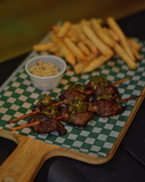 Espetinhos chimichurri