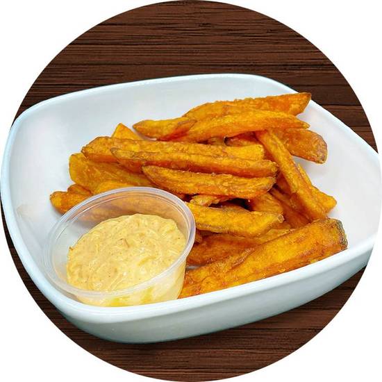 Yam Fries 🍟  (full order) (with house-made chipotle mayo)