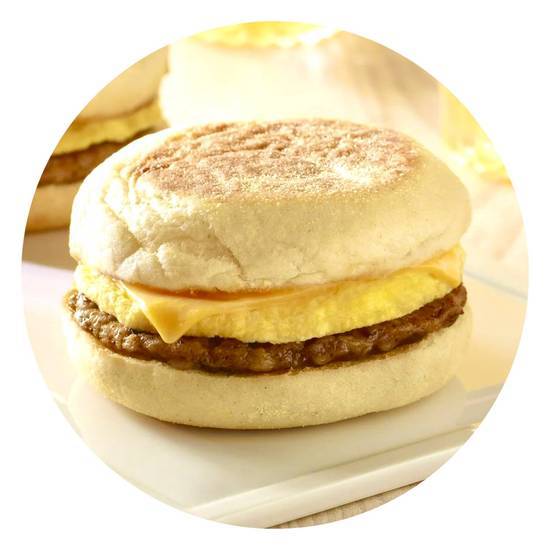 Egg & Cheese English Muffin Sandwich