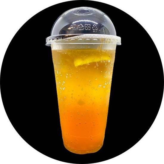 🔥  Sparkling Fresh Lemon Iced Tea (20oz) 🍋