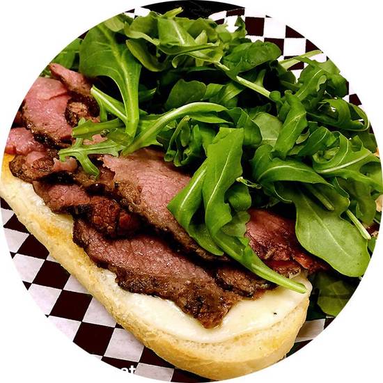 Montreal Smoked Meat Sandwich (on toasted baguette)