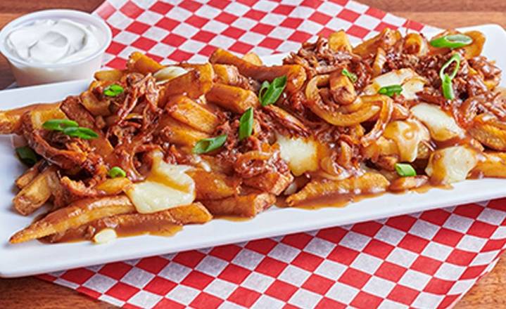 BBQ Pork Poutine