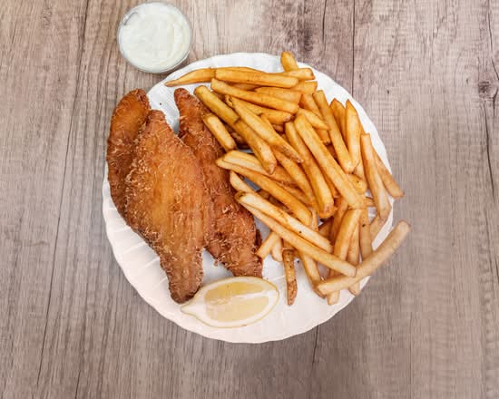 Haddock Fish and Chips (3 pcs)