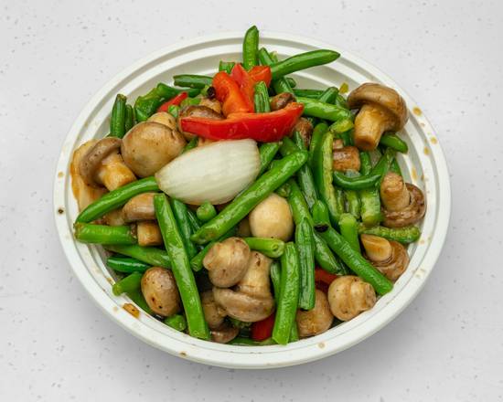 Green Beans with Mushroom