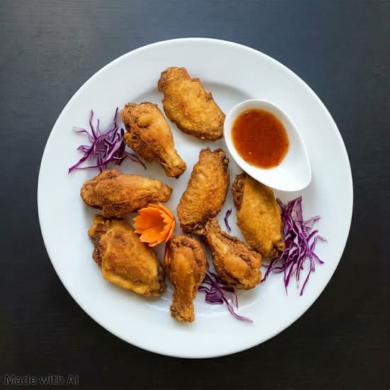 5.Chicken Wings (8 pcs)