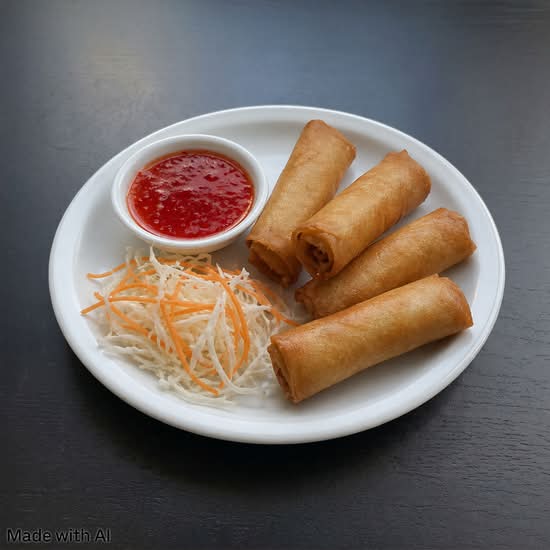 1.Spring Roll (4 pcs)