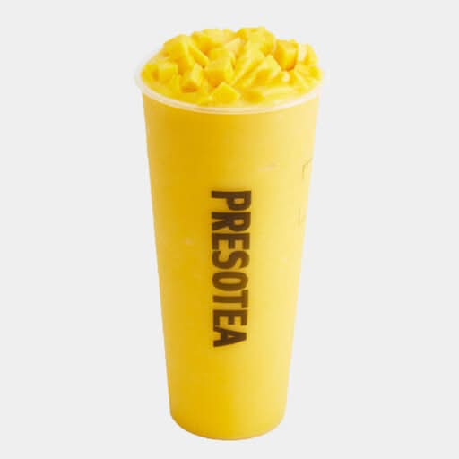Frappé glacé à la mangue fraîche / Fresh Mango Slush