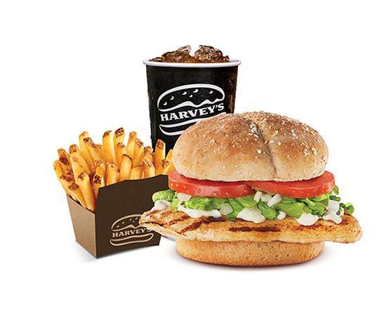 Trio Sandwich au poulet grillé | Grilled Chicken Sandwich Combo