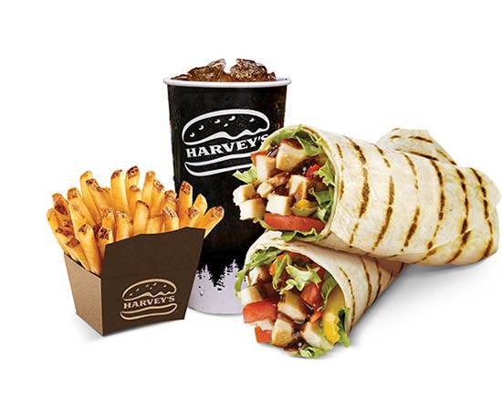 Trio Wrap au poulet grillé | Grilled Chicken Wrap Combo