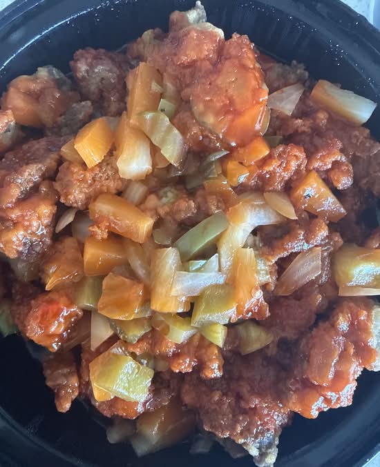 Sweet and Sour Pork Chinese Style