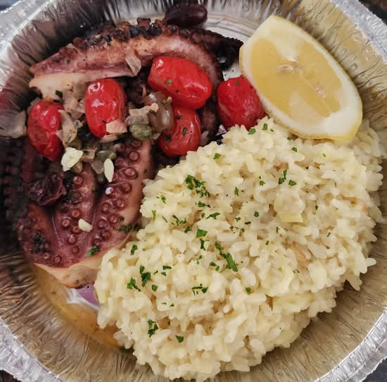 Char Grilled Octopus