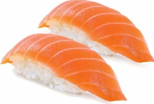 Atlantic Salmon Nigiri Sushi (2 pc)