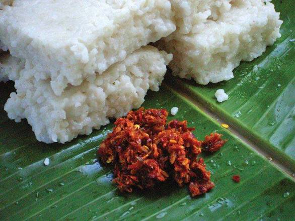 Milk Rice with Sambal  (Medium)