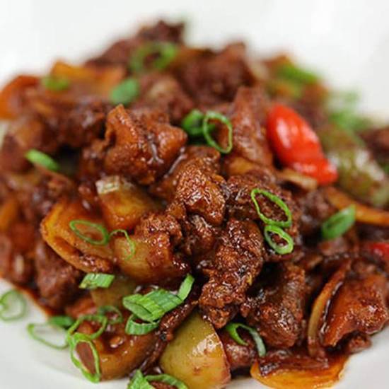 Mutton Devilled