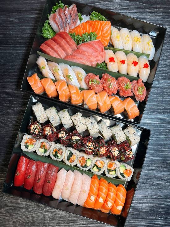S6 Supreme Sushi, Sashimi & Roll 76 pcs (for 4)