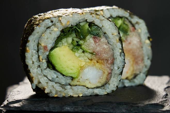 R3 Ebi Hamachi Roll (5 pcs)
