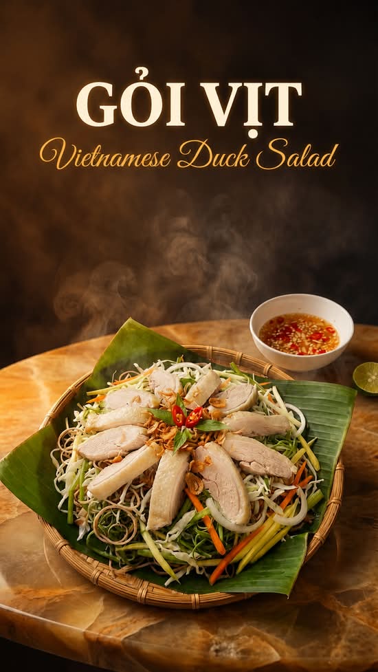 SL01 - VIETNAMESE DUCK SALAD - GỎI VỊT