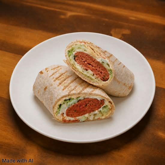Seekh Kebab Wrap