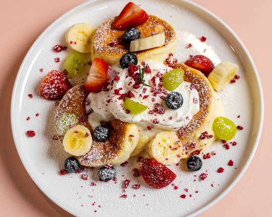 Mixed Fruit Soufflé Pancake