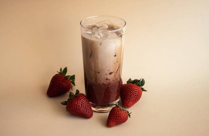 Dark Chocolate Strawberry Milk