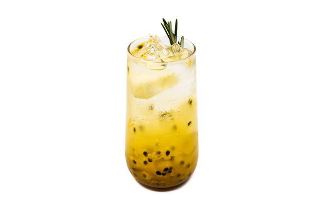 Passion Fruit and Pineapple Soda