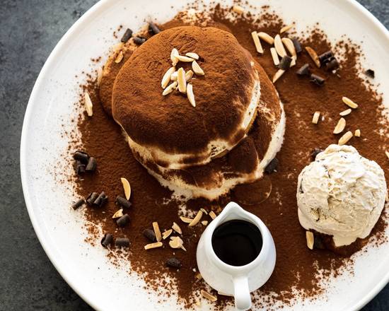 Tiramisu Soufflé Pancake