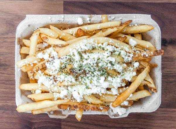 French Fries with Feta Cheese