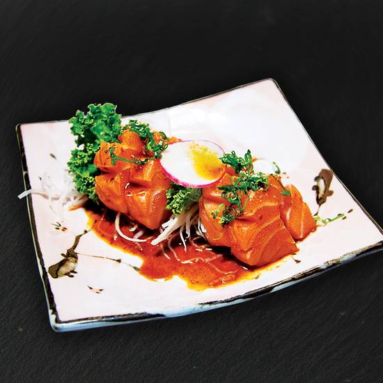 Spicy Salmon Sashimi