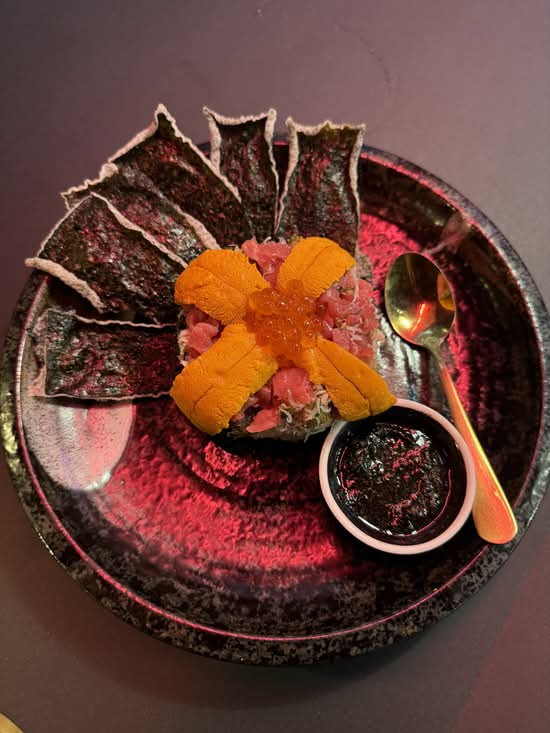 Gokujo sashimi tartare