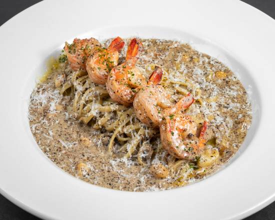 Creamy Truffle Tiger Linguine