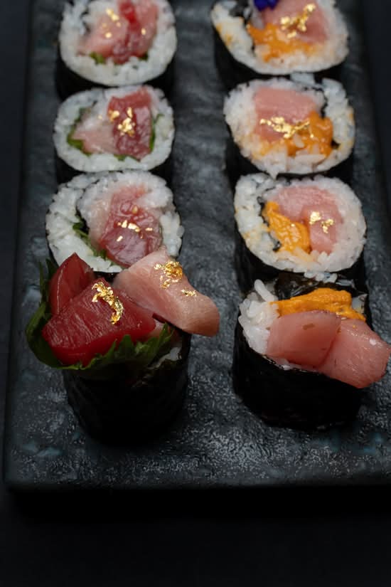 Blue & Uni maki
