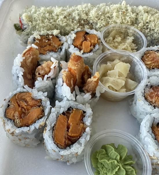Sweet Potato Maki (6 pcs)