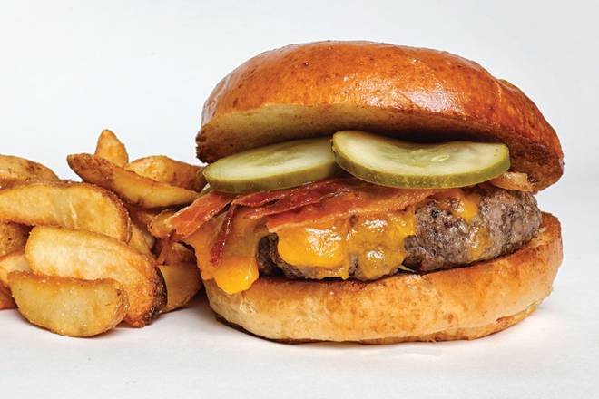 Bacon Cheddar Robby Burger